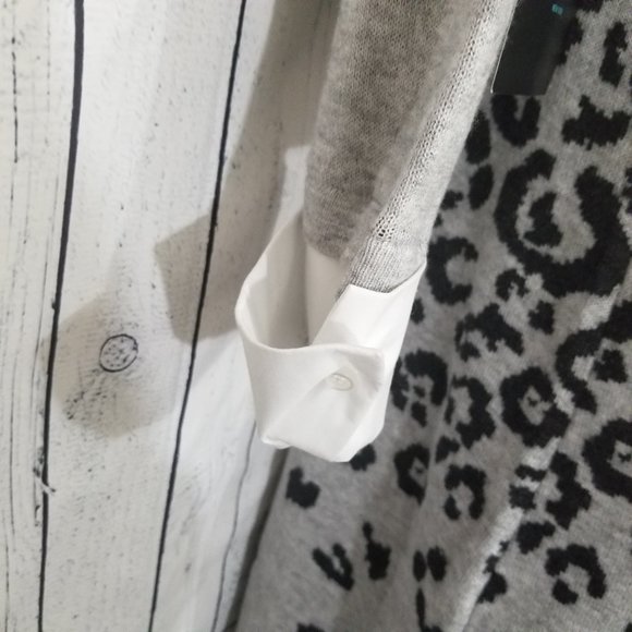 Cynthia Rowley Sweater Animal Print Dress - Picture 4 of 8